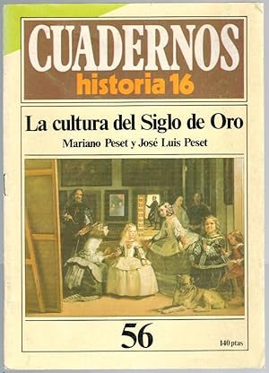 Imagen del vendedor de LA CULTURA DEL SIGLO DE ORO. CUADERNOS HISTORIA 16 - N 56 a la venta por Librera Dilogo