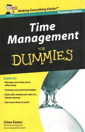 Immagine del venditore per Time Management For Dummies venduto da GreatBookPricesUK