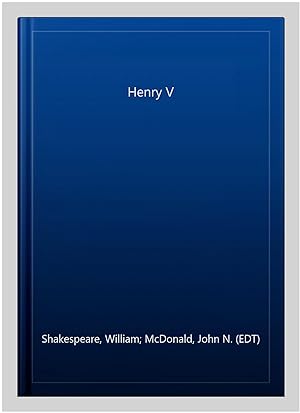 Image du vendeur pour Henry V mis en vente par GreatBookPricesUK