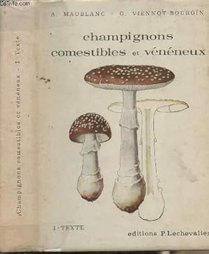 Seller image for Champignons comestibles et v�n�neux - I-Texte for sale by Le-Livre