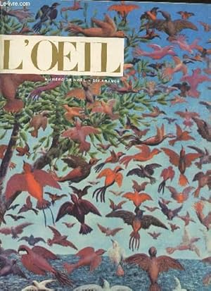 Seller image for L'oeil n24, numro de Nol 1956. Sommaire : Le Diptyque de Wilton par Joan Evans, Livret de famille par Annette Vaillant, Lautrec gourmand par Henri Perruchot, L'International Dada par Michel Seuphor, Trompe l'oeil, etc. for sale by Le-Livre