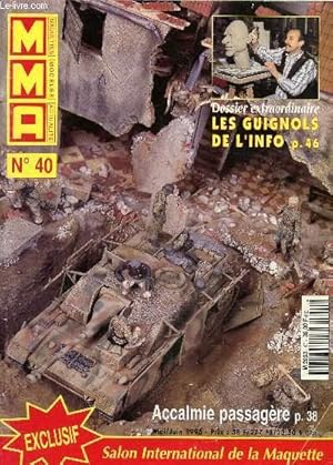 Bild des Verk�ufers f�r MMA N) 40, mai/juin 1996 : Salon international de la maquette Paris 1996 zum Verkauf von Le-Livre