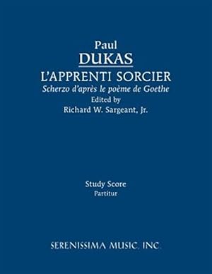 Image du vendeur pour L'Apprenti sorcier: Study score mis en vente par GreatBookPricesUK