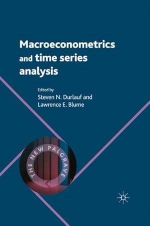 Imagen del vendedor de Macroeconometrics and Time Series Analysis a la venta por GreatBookPricesUK