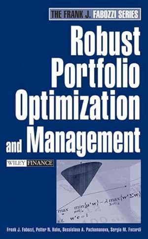 Imagen del vendedor de Robust Portfolio Optimization and Estimation Techniques a la venta por GreatBookPricesUK