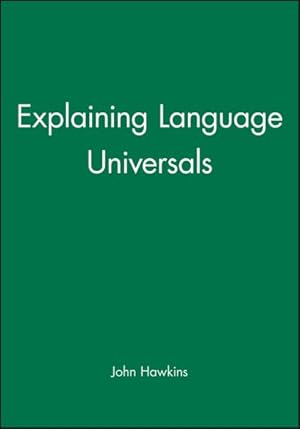 Immagine del venditore per Explaining Language Universals venduto da GreatBookPricesUK
