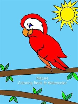 Immagine del venditore per Nature Coloring Book & Watercolor venduto da GreatBookPricesUK