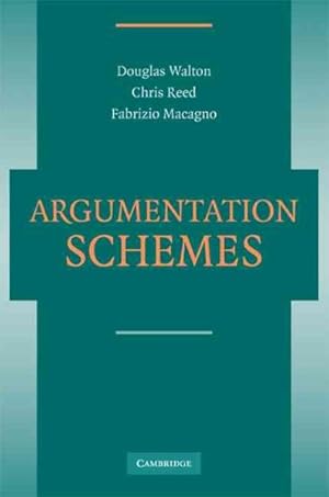 Immagine del venditore per Argumentation Schemes venduto da GreatBookPricesUK