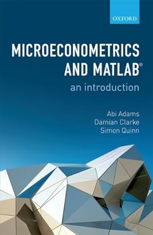 Seller image for Microeconometrics and Matlab : An Introduction for sale by GreatBookPricesUK