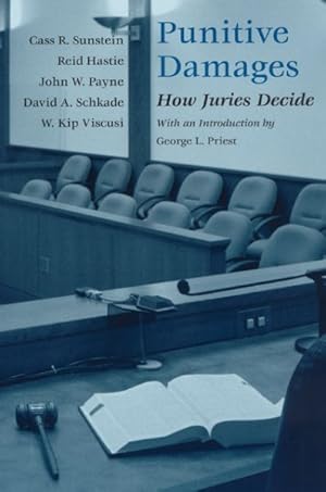 Bild des Verkufers fr Punitive Damages : How Juries Decide zum Verkauf von GreatBookPricesUK