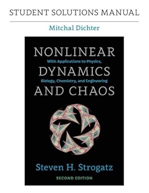 Bild des Verkufers fr Nonlinear Dynamics and Chaos zum Verkauf von GreatBookPricesUK