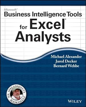 Seller image for Microsoft Business Intelligence Tools for Excel Analysts for sale by GreatBookPricesUK