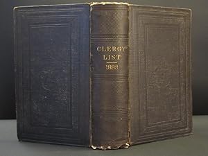 The Clergy List for 1883