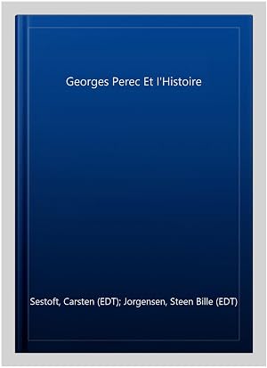 Seller image for Georges Perec Et I'Histoire for sale by GreatBookPricesUK