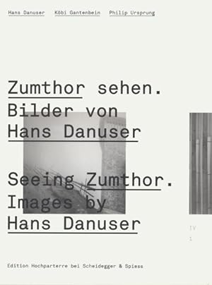 Immagine del venditore per Zumthor sehen/Seeing Zumthor venduto da GreatBookPricesUK