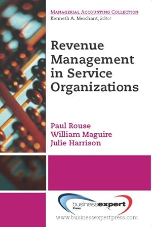 Seller image for Revenue Management in Service Organizations for sale by GreatBookPricesUK