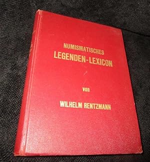 Numismatisches Legenden - Lexicon: Mittelalters Und Der Neuzeit