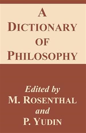 Bild des Verkufers fr Dictionary of Philosophy zum Verkauf von GreatBookPrices