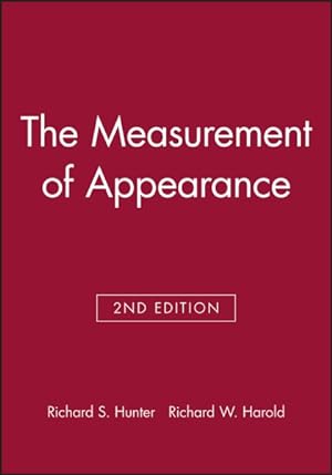 Image du vendeur pour Measurement of Appearance mis en vente par GreatBookPricesUK