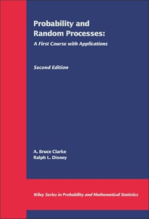 Seller image for Probability and Random Processes : A First Course With Applications for sale by GreatBookPricesUK