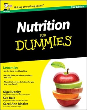 Image du vendeur pour Nutrition for Dummies : Uk Edition mis en vente par GreatBookPricesUK
