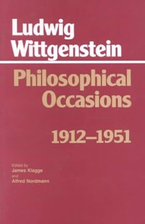 Image du vendeur pour Philosophical Occasions, 1912-1951 mis en vente par GreatBookPricesUK