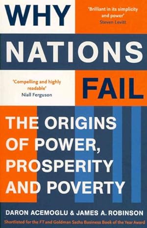 Imagen del vendedor de Why Nations Fail : The Origins of Power, Prosperity and Poverty a la venta por GreatBookPricesUK