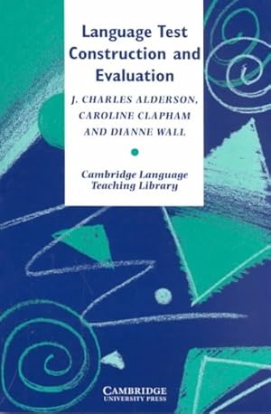 Imagen del vendedor de Language Test Construction and Evaluation a la venta por GreatBookPricesUK