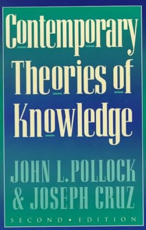 Bild des Verkufers fr Contemporary Theories of Knowledge zum Verkauf von GreatBookPricesUK