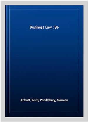 Seller image for Business Law : 9e for sale by GreatBookPricesUK