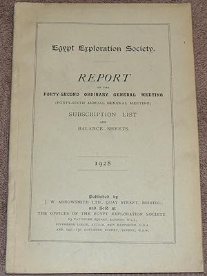 Report of the Forty-Second Ordinary General Meeting (Forty-sixth Annual General Meeting). Subscri...