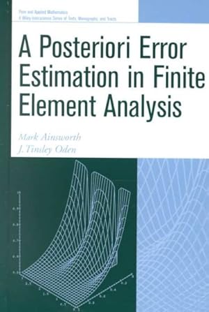 Seller image for Posterior Error Estimation in Finite Element Analysis for sale by GreatBookPricesUK