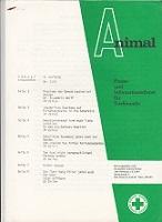 Imagen del vendedor de Animal. Presse- und Informationsdienst fr Tierfreunde. a la venta por Buchversand Joachim Neumann