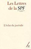Bild des Verkufers fr Lettres De La Socit De Psychanalyse Freudienne (les), N 32. L'clat Du Juvnile zum Verkauf von RECYCLIVRE