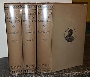 THE LIFE OF SAMUEL JOHNSON L.L.D.Preface by Clement K Shorter. In three volumes