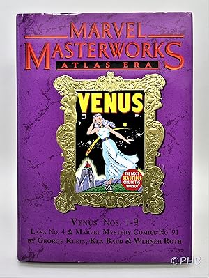 Bild des Verkufers fr Venus, Volume 1, Nos. 1-9 (The Marvel Masterworks Library Vol. 164, Atlas Era) zum Verkauf von Post Horizon Booksellers