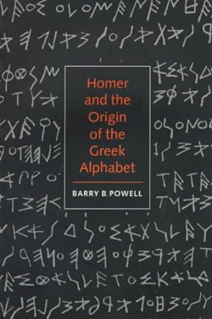Seller image for Homer and the Origin of the Greek Alphabet for sale by GreatBookPricesUK