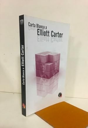 Carta blanca Elliott Carter.