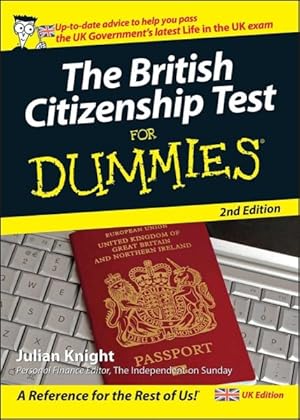 Seller image for British Citizenship Test for Dummies : Uk Edition for sale by GreatBookPricesUK