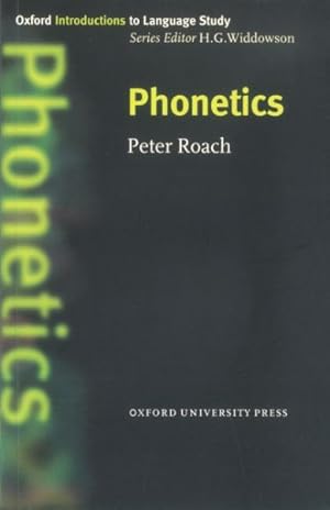 Imagen del vendedor de Phonetics a la venta por GreatBookPricesUK