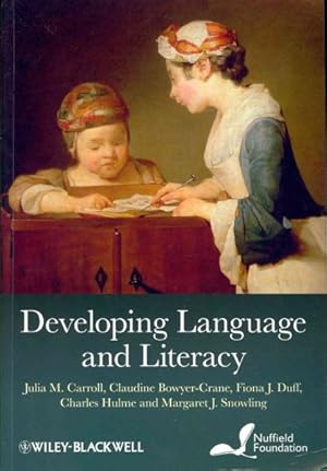 Immagine del venditore per Developing Language and Literacy : Effective Intervention in the Early Years venduto da GreatBookPricesUK