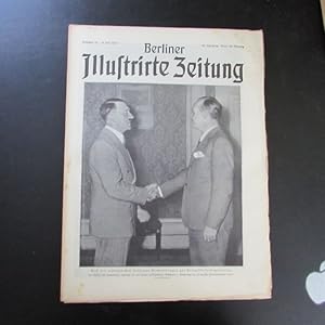 Bild des Verkufers fr Berliner Illustrirte Zeitung - Adolf Hitler & Joachim von Ribbentrop (44. Jahrgang, Nr. 27 vom 4. Juli 1935) zum Verkauf von Bookstore-Online