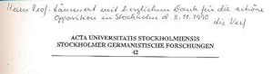 Textgestaltung - Textverständnis. Stockholmer germanistische Forschungen 42; Acta Universitatis S...