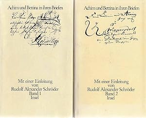 Seller image for (2 BNDE) Achim und Bettina in ihren Briefen. Mit einer Einleitung von Rudolf A. Schrder. for sale by Fundus-Online GbR Borkert Schwarz Zerfa
