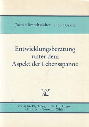 Immagine del venditore per Entwicklungsberatung unter dem Aspekt der Lebensspanne. Jochen Brandtstdter u. Horst Grser. Mit Beitr. von Gnter Aschenbach . venduto da Fundus-Online GbR Borkert Schwarz Zerfa