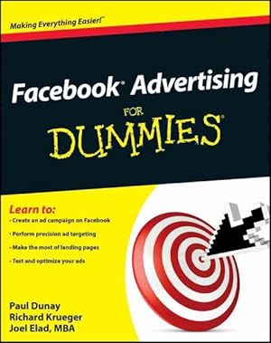 Seller image for Facebook Advertising for Dummies for sale by GreatBookPricesUK
