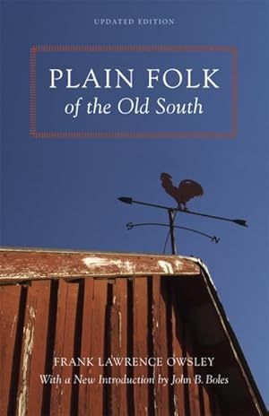 Seller image for Plain Folk of the Old South for sale by GreatBookPricesUK