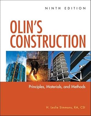 Seller image for Olin's Construction : Principles, Materials, and Methods for sale by GreatBookPricesUK