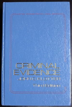 Seller image for Criminal evidence (Justice administration legal series) for sale by GuthrieBooks