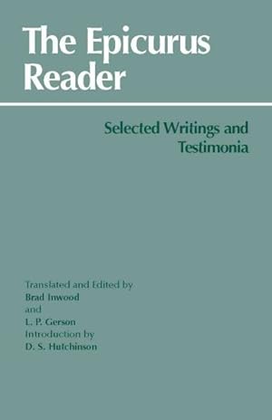 Imagen del vendedor de Epicurus Reader : Selected Writings and Testimonia a la venta por GreatBookPricesUK